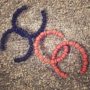 Anthropologie hoop earrings (set of 2)